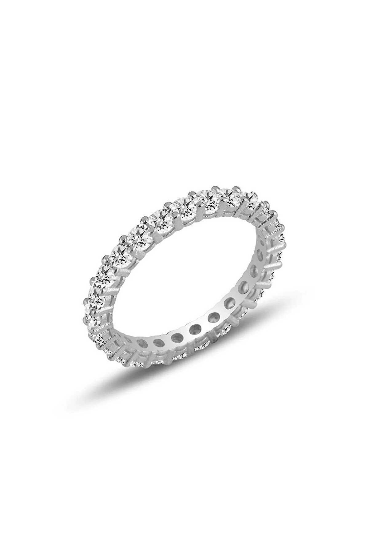انگشتر زنانه مدل الماس Söğütlü Silver کد.1030