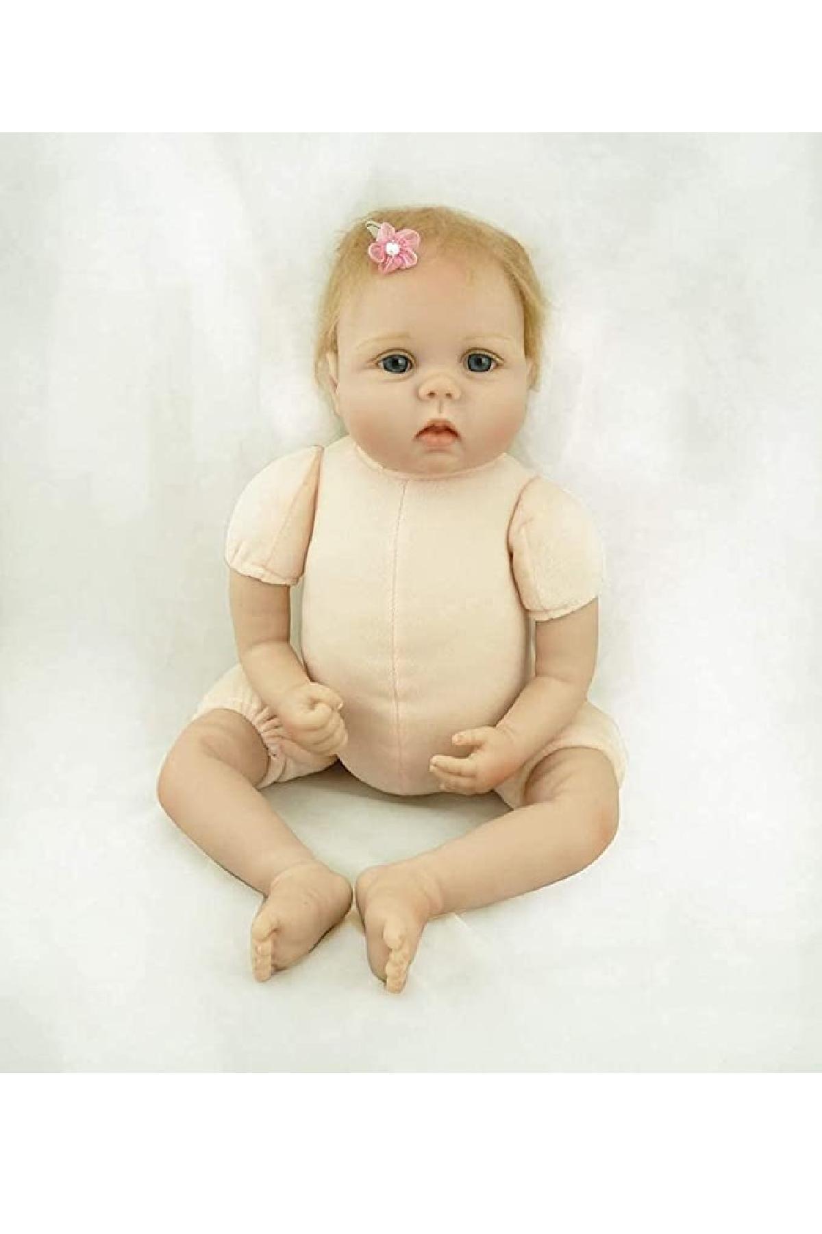 عروسک سیلیکونی نوزاد دختر طبیعی کد.1024