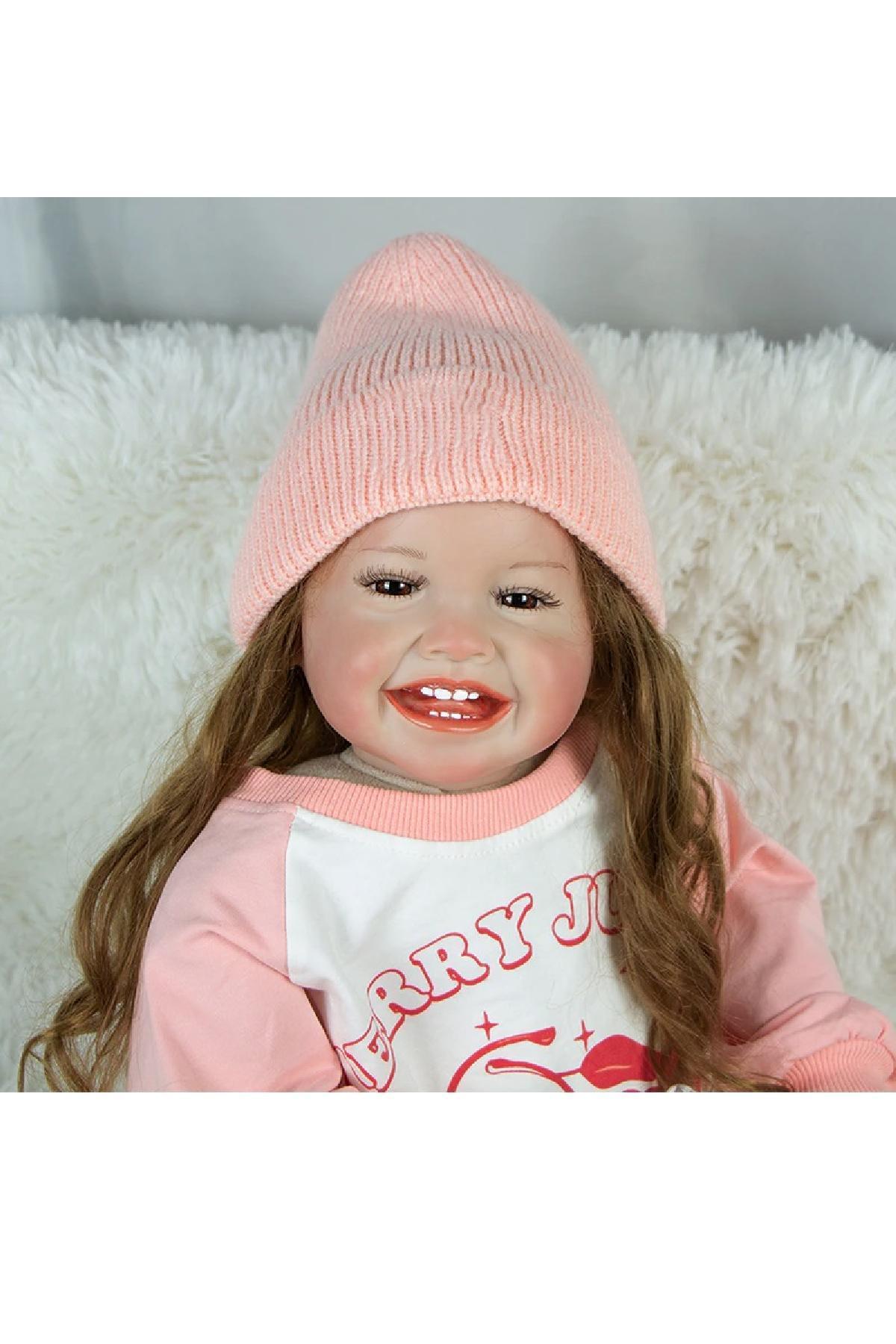 عروسک سیلیکونی کودک دختر کد.1039