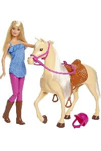 عروسک باربی با اسب کد.1020